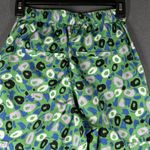 Diane Von Furstenberg  x Target Pants Womens XXS Green Blue Abstract Cargo Jogger Photo 9