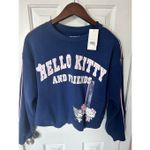 Hello Kitty  and Friends by Sanrio Blue sweatshirt Graphic Print size xxs NWT Photo 5