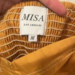 MISA Los Angeles NWOT  Rosie Bustier Peplum-Waist Poplin Maxi Dress - Size Medium Photo 12