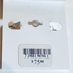 Giani Bernini NEW HOOP EARRINGS 7/8" Dangle Drop 925 Sterling Silver Hearts NWT Photo 3