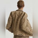Lucky Brand  | Leopard Tomboy Trucker Denim Jacket Size Medium Photo 3