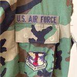 Camo Air Force Flag Patch Vest Size M Photo 2