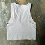 Athleta Aurora Seamless Crop Rib Tank Rosy Tint Light Pink Women's XS Photo 5