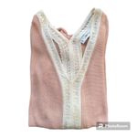 ZARA  Pink Knitwear Oversized Tunic Coverup Sweater Photo 8