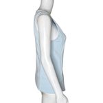 Ann Taylor  Shirt Womens Small Light Blue Shell‎ Layering Preppy Casual Career Photo 1