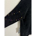 Modcloth  Sweater Womens Size XS Deck The Halls With Glitz Mock Neck Pullover Top Photo 7