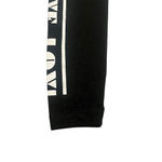 OPPA! Leggings Women's Size S Pocket Black White Love Graphic Ankle Knit NEW Photo 2
