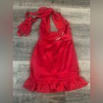 Hello Molly The Showstopper Mini Dress in Red Photo 4
