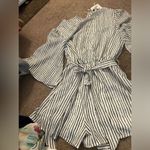 Davi & Dani NWT  medium striped romper Photo 1