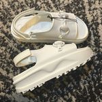 Gucci  Horsebit Flatform Sandal White Photo 3