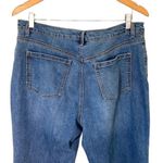 Gloria Vanderbilt ‎ Womens Amanda Jeans Denim Stretch Medium Wash Size 16 Short Photo 3