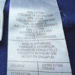 Disney Store Vintage Winnie the Pooh Piglet Embroidered Shirt Womens XXL Blue Photo 4