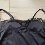 Babydoll Dress XL Open Back Flowy Y2K Indie Aesthetic Black Photo 2