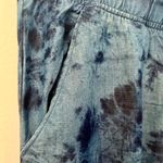 Anthropologie Cloth & Stone Blue Tie-Dye Tencel Joggers Sz S Photo 3