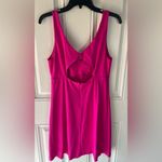 Amanda Uprichard Mini Bodycon cutout Dress in hot pink size medium women’s Photo 1