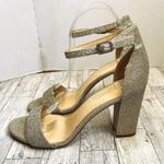 Michael Shannon Michael by  Women’s Stella Sandal Size 8.5M Glitter Metallic Photo 2