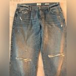 Cotton On Cotton:On Low Rise Vintage Straight Distressed Jeans Women’s 34 US SIZE 12 Photo 4
