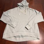 Aerie Light Green Waffle hodded sweater Sz XS, jogger pants size S Photo 7