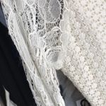 SEA New York White Lace Long Sleeve Dress Size 0 Photo 2