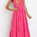 Petal and Pup  SNDYS Indigo Tiered Maxi Dress in Pink Photo 0