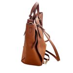 Fossil  Brown Leather Camilla Convertible Backpack Photo 6