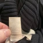 Banana Republic  Nautical Ribbed Navy Longsleeve Button Cowl Turtleneck Sweater-S Photo 8