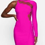 SKIMS  Lace Up Mini Dress Fuchsia Size XS Photo 1