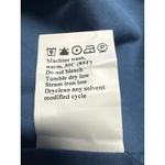 Fashion Ribbed Knit Midi Dress Long Sleeve Casual Everyday Dress Large Blue Photo 4