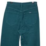 Rolla’s Sailor Pants Women’s 28 Forest Green High Rise Wide Leg Stretch Retro Photo 4