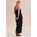 BHLDN  Jia Bias Cut Ruffled V Neck Gown Photo 2