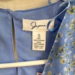 Japna  Light Blue Floral Layered Mini Dress Photo 2