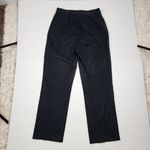 Ralph Lauren Lauren Active  Black Cotton Stretch Pants Zip Pockets Size 6 Photo 3