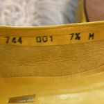 MILA Women's Yellow Flats size 7.5M leather flats color yellow Photo 8