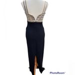 St. John  COUTURE by Marie Gray Santana Knit Black Sequined Evening Gown Size 6 Photo 3