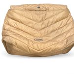 Rebecca Minkoff Edie Nylon Jumbo Flap Elegant Tan Nude Quilted Shoulder Bag Photo 3