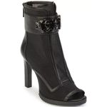 Karl Lagerfeld  Blayze Black Mesh Jeweled Heels Size 5 NEW without box Photo 1