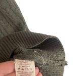 Mystree  Women's‎ Size Medium Grey Green Hooded Sweater Dress Photo 6