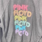 Lucky Brand Medium Pink Floyd Rainbow Grey Crewneck Sweatshirt Photo 1