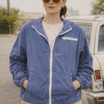 Brandy Melville  John Galt Retro Full Zip Jacket OS Blue Y2K Streetwear Gorpcore Photo 0