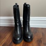 Annabella black leather women's mid Photo 1