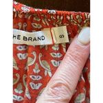 Faithfull the Brand  Red Bird Print Rio Off The Shoulder Playsuit Romper Size S‎ Photo 7