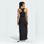 Adidas PREMIUM ESSENTIALS MAXI DRESS Size Small NWOT Black Photo 2