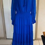 1. State Size Med  Blue Maxi Dress Photo 0
