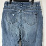 Democracy  Jeans Womens 16W AB Technology Blue Wide Leg Medium Wash Stretch Photo 3