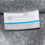 Columbia Light Gray Vest with Bright Pink Zipper Photo 7