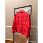 L.L. Bean Salmon Corduroy Jacket Size 12‎ Petite Pink Photo 3