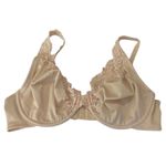 Natori Feathers Underwire ConCream Bra Embroidery Unlined Size 36 DD 36DD 36E Photo 6