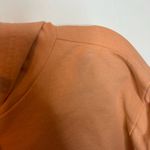 Adidas Orange 3 Bar Cropped Hoodie Photo 5