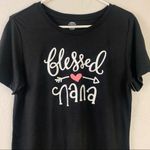 Blessed nana graphic short sleeves tee Size Medium Black Photo 1