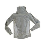 Lululemon  Rest Day Cowl Neck Womens Size 6 Gray White Pullover Photo 3